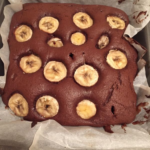 香蕉巧克力蛋糕 : AmySusu一起做