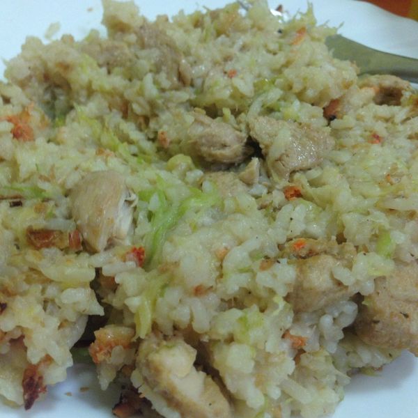 lanni  香甜高麗菜飯：蔡宜娟 一起做