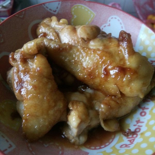 照燒雞腿:Wing Chuang 一起做