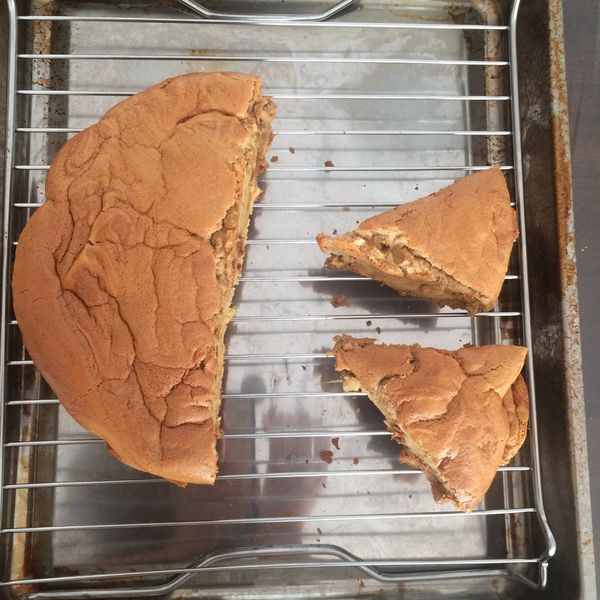 日式海綿雞蛋糕(燙麵法)：HanHan 一起做