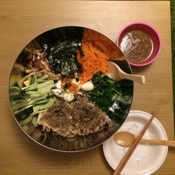 【愛妻飯盒】韓式拌飯 Bibimbap : Clementine一起做