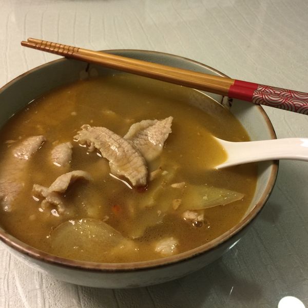 麻油松阪豬_一鍋到底 家傳味 : gigi一起做