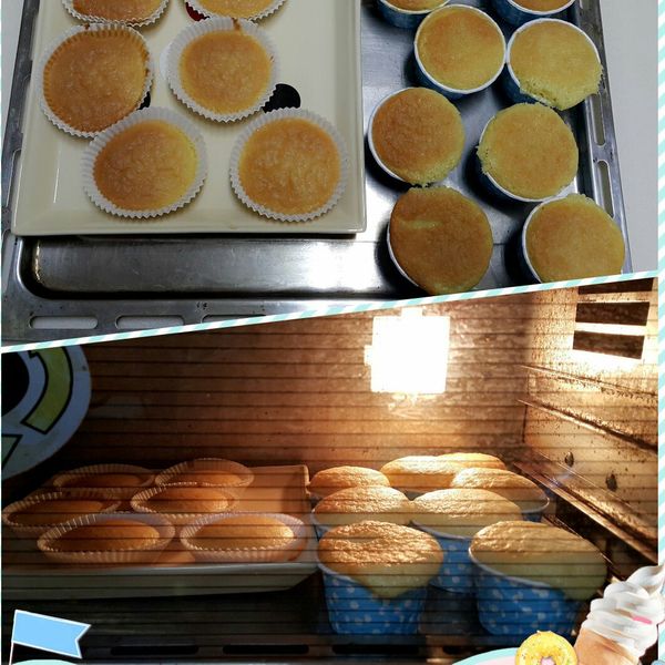 蜂蜜杯子蛋糕 : 宮雨欣一起做