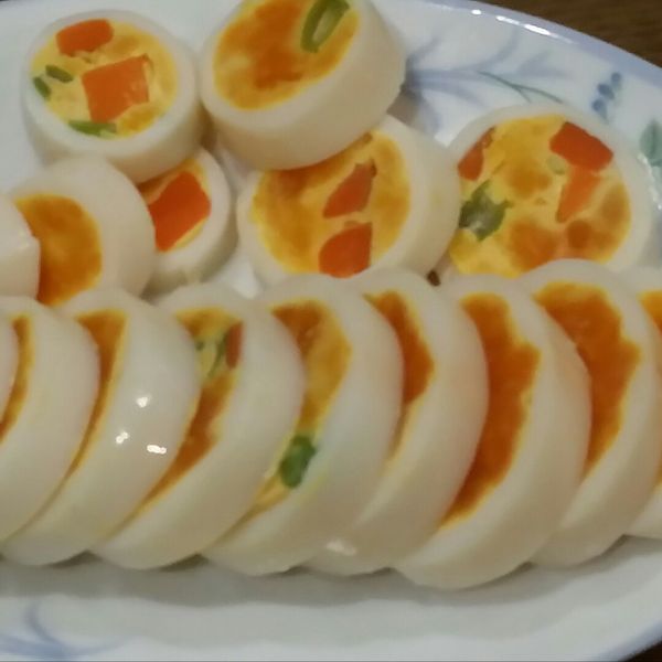 蛋黃中卷_電鍋料理 年菜冷盤：簡怡真 一起做