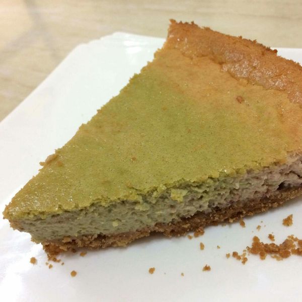 抹茶紅豆雙層乳酪蛋糕：何素真 一起做