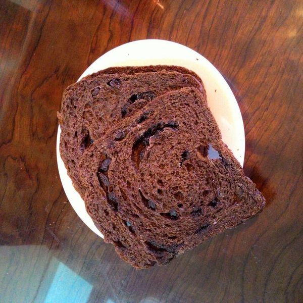 巧克力吐司【軟吐司】【麵包機105T】 : 豬豬🐷一起做