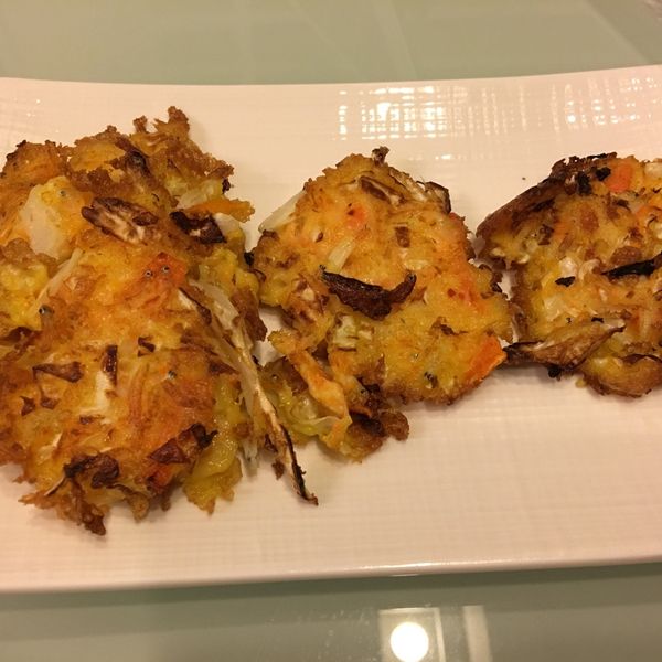 香酥綜和蔬菜餅【中華一鍋】 : 依恩堤一起做