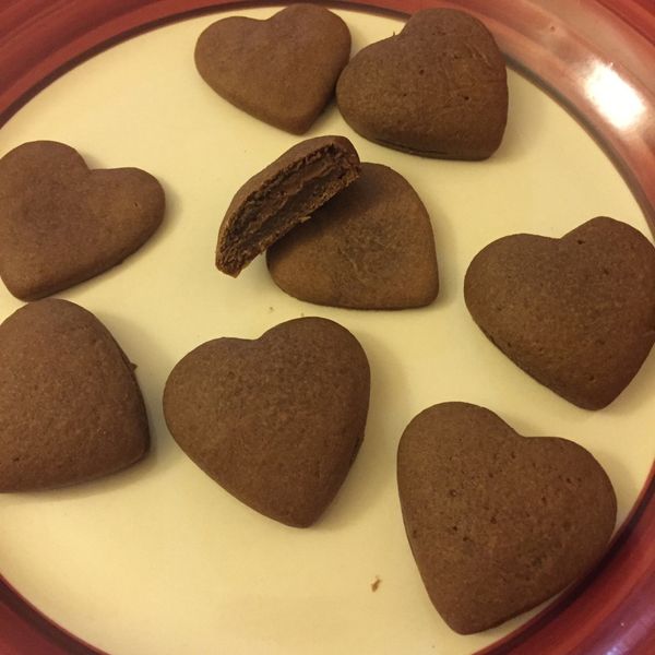 Nutella榛果流心餅乾 【三種材料】:Tiffany Tsai 一起做