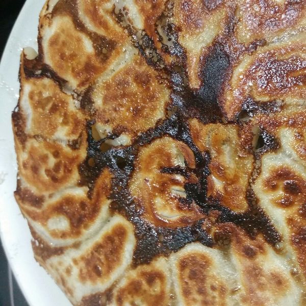 羽根つき餃子 : 余心蓮一起做