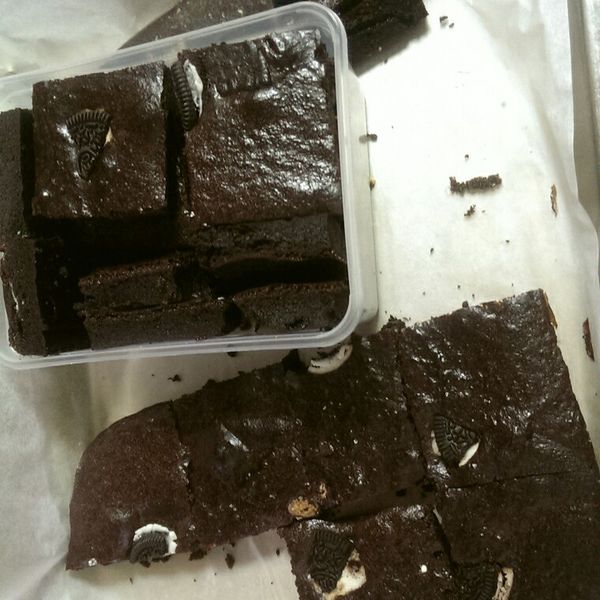 療癒100%～♥鬆軟香濃Oreo布朗尼～ : Shu Wen Jiang一起做