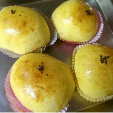 鑄鐵鍋烤南瓜餐包 : Shu Wen Jiang一起做