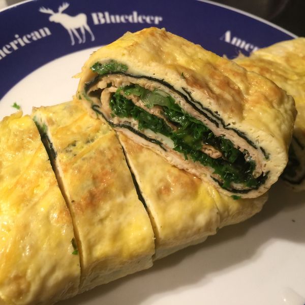 蛋捲菊苣海苔：Leila Tsai 一起做