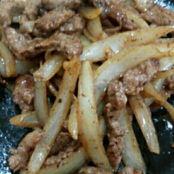 鐵板奶油黑胡椒牛柳 : Shiau Amy一起做