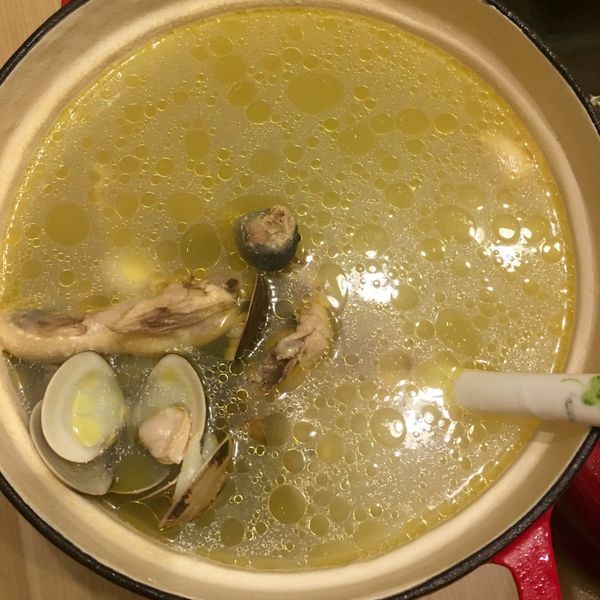 蒜味蛤蜊鮮雞湯 : Milly Yang一起做