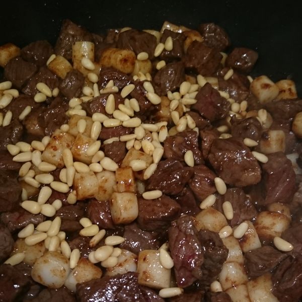 松子牛肉年糕 : grace一起做