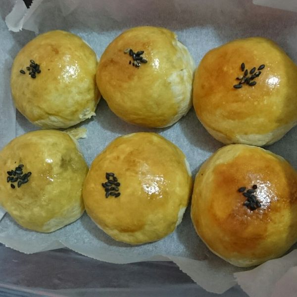 蛋黃酥：彭咩咩 一起做