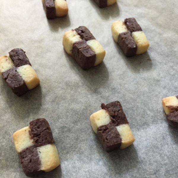 棋格餅乾 : San一起做