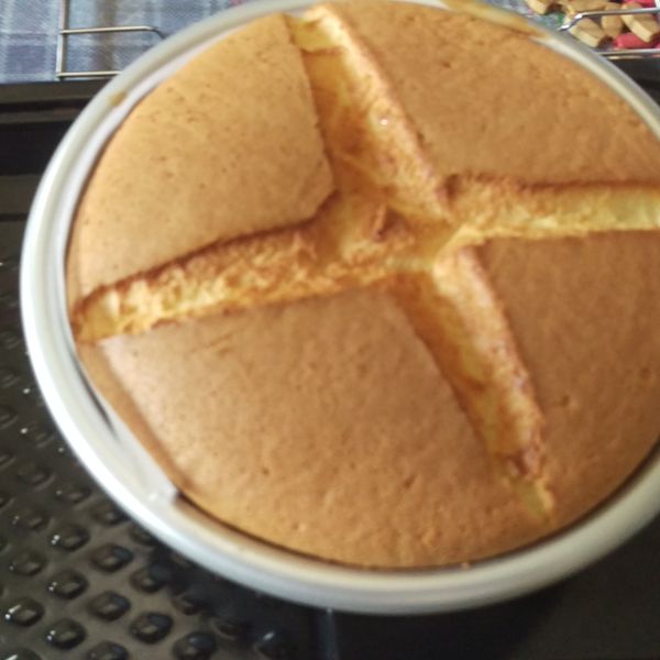 原味戚風蛋糕：戀戀羽 一起做