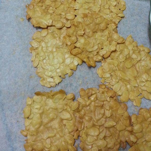 香脆杏仁瓦片（好吃又簡單）：賴小醋 一起做