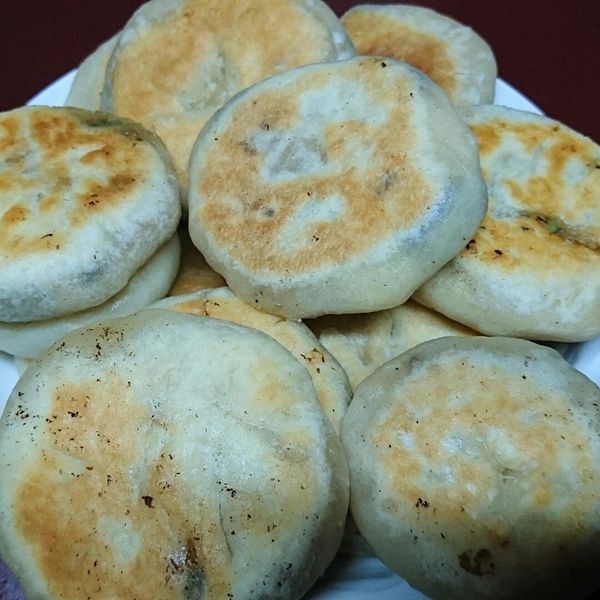 蘿蔔絲餅 : 豆豆一起做