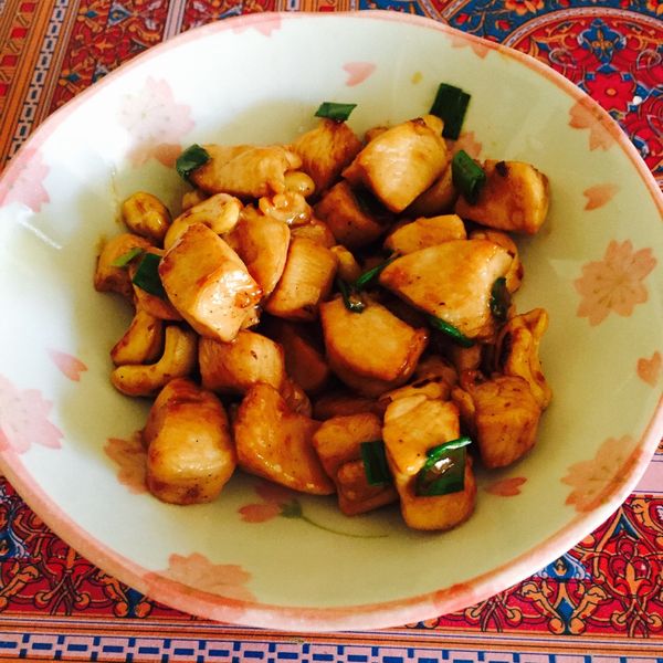 蜜汁腰果雞丁：Yu Chuan Hsu 一起做