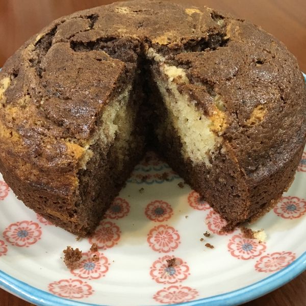 大理石花紋磅蛋糕　マーブルパウンドケーキ：李芳 一起做