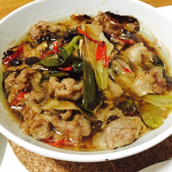 [便當菜]-豉香松阪豬：Pei 一起做