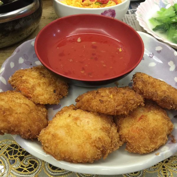 超簡單金錢蝦餅 : Yiyo Hsu一起做