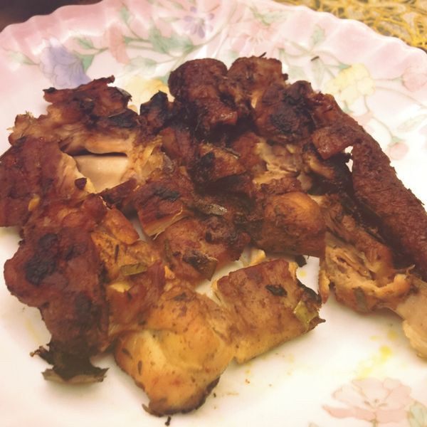 香草烤雞 : Yiyo Hsu一起做