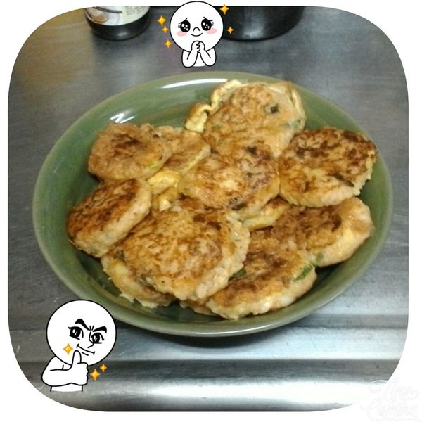 雞蛋薯泥煎餅_蕃茄醬懶人料理 : 夏麗雅一起做