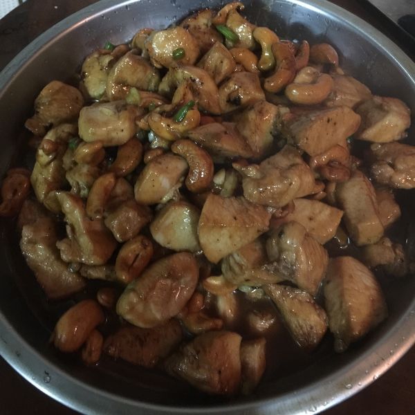 蜜汁腰果雞丁：董玫君 一起做