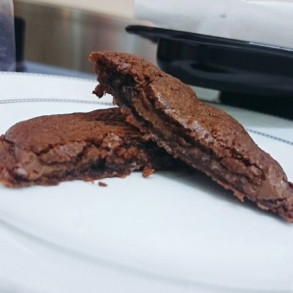 Nutella榛果流心餅乾 【三種材料】:吳冠葶 一起做