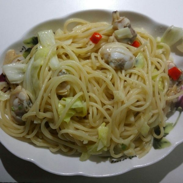 大蒜義大利麵 : Delia Hung一起做