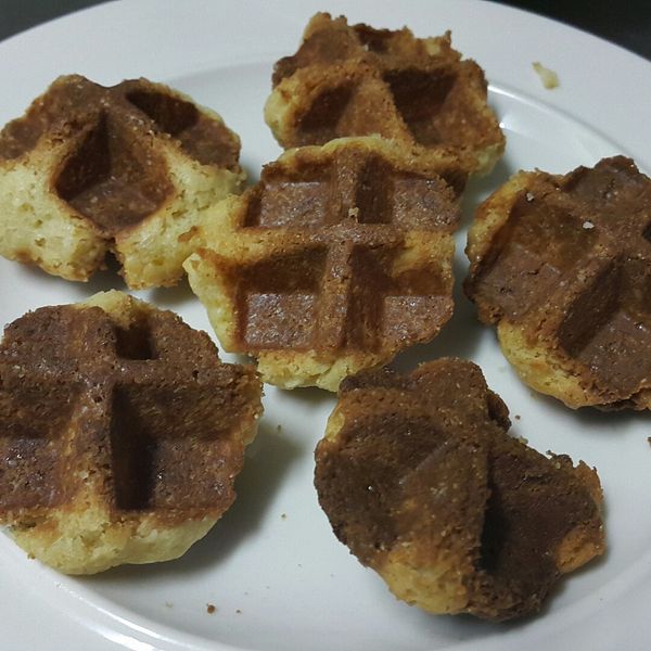 野餐好朋友一口小鬆餅。烘焙展西式食譜 : vitabebe一起做