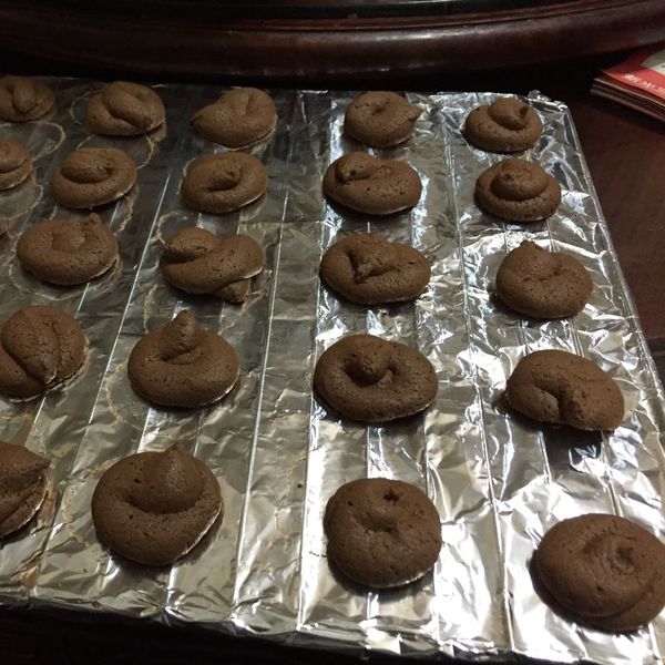 巧克力餅乾 : 零零一起做