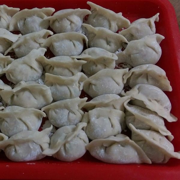 高麗菜水餃 : Huang  Alia一起做