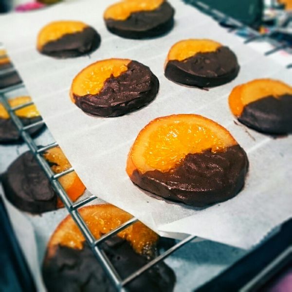 超夢幻超美巧克力橘片 : CaMeow筷子料理一起做