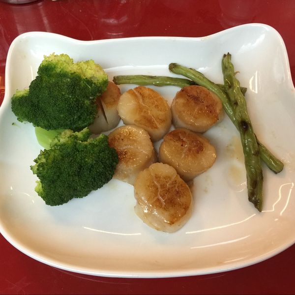 乾煎干貝 : 禾&翊一起做