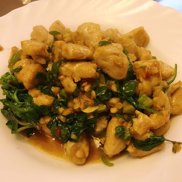 打拋雞丁--比打拋豬好吃100倍!：Hsiao 一起做