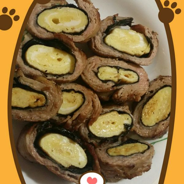 蛋肉捲:胡搞蝦搞 一起做