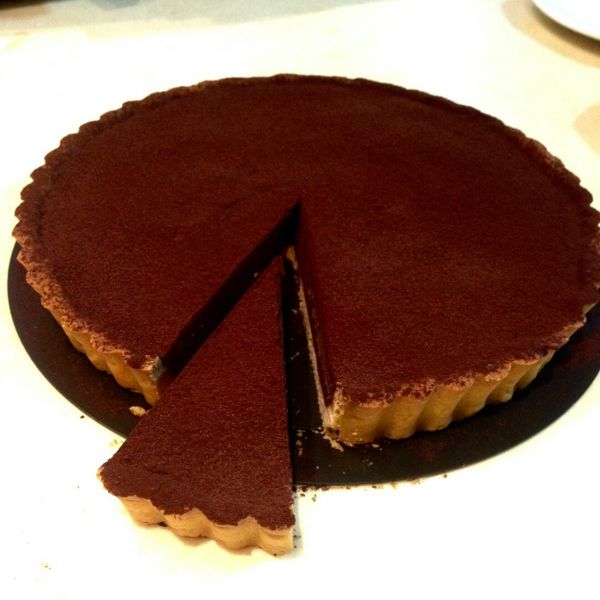 巧克力塔(餅乾塔皮) : 陸寶鳳一起做