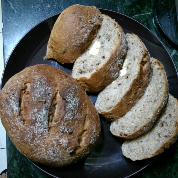 蜂蜜核桃麵包：Sandy Hsu 一起做