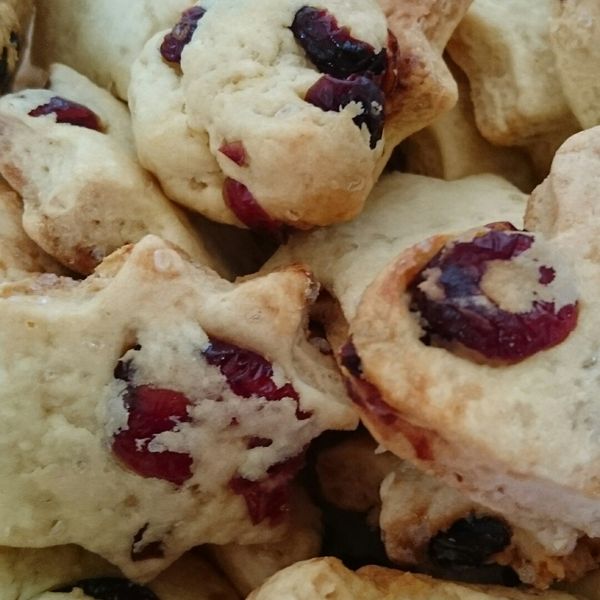 蔓越梅燕麥餅：羅雅薰 一起做