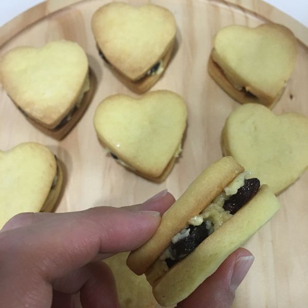 葡萄奶油夾心餅乾 : 陳小瑄一起做
