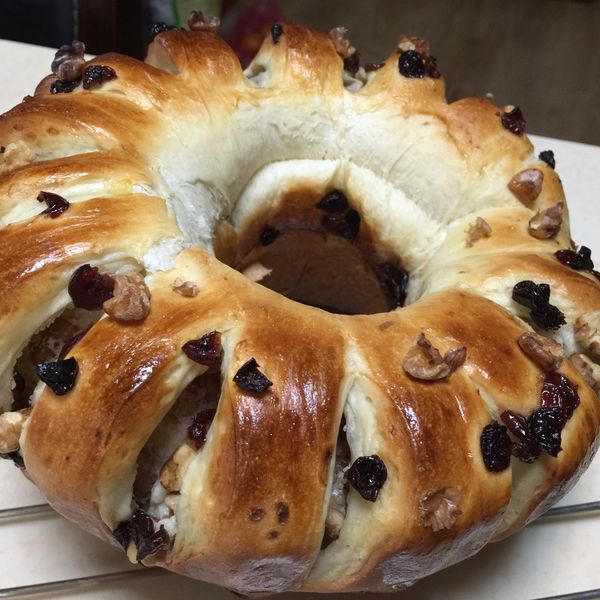 奶油乳酪核桃麵包:Rita Chen 一起做