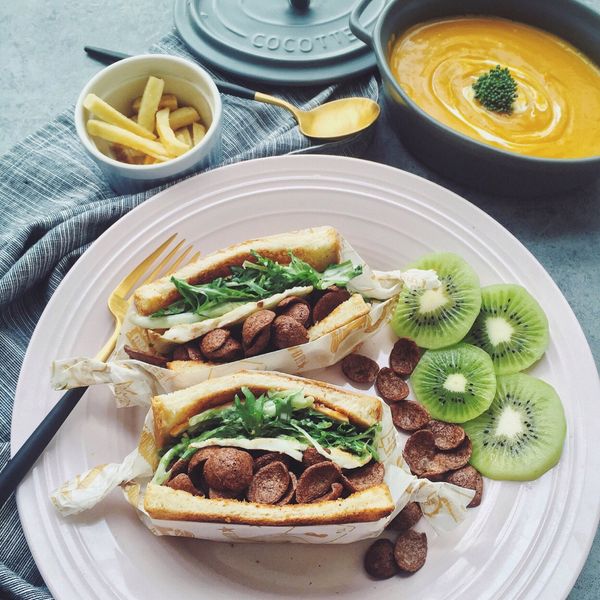 肉片生菜三明治 : Joanna Wong一起做