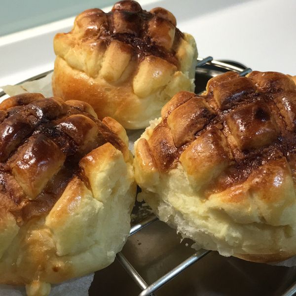 湯種菠蘿麵包：潘蕙蘭 一起做