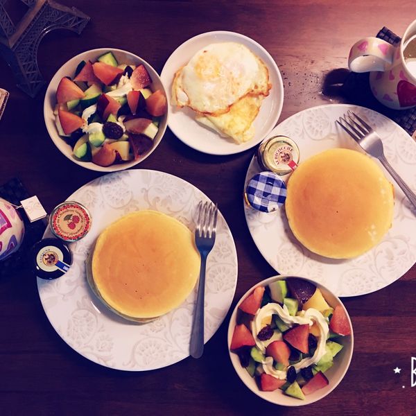 一根湯匙啦啦A的超美味自製鬆餅 : Vickycandy一起做