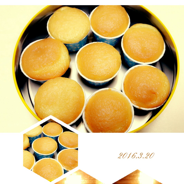 蜂蜜杯子蛋糕 : 宮雨欣一起做