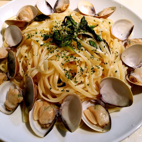 白酒蛤蜊義大利麵:YiShan Yang 一起做